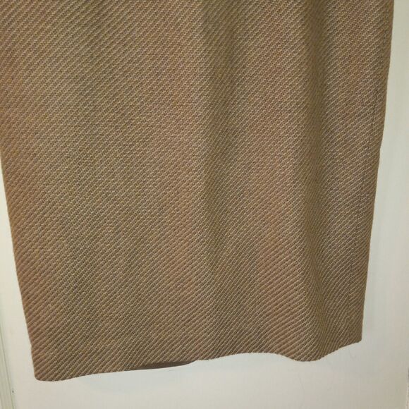 Lafayette 148 Size 8 Tweed Pencil Straight Skirt-Knee Length-Lined-Brown-Career - Picture 3 of 8